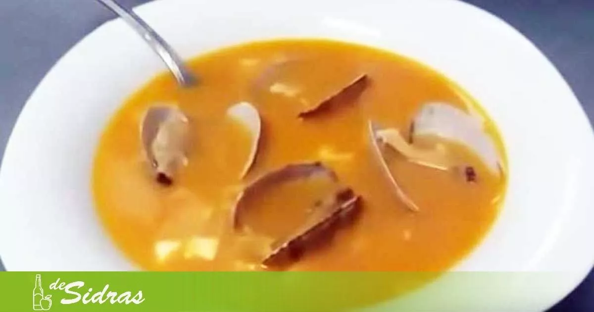 Sopa De Pescado A La Sidra